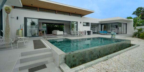 New 3 Bedroom Pool Villa in Bang Rak, Koh Samui – For Sale
