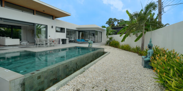 New 3 Bedroom Pool Villa in Bang Rak, Koh Samui – For Sale