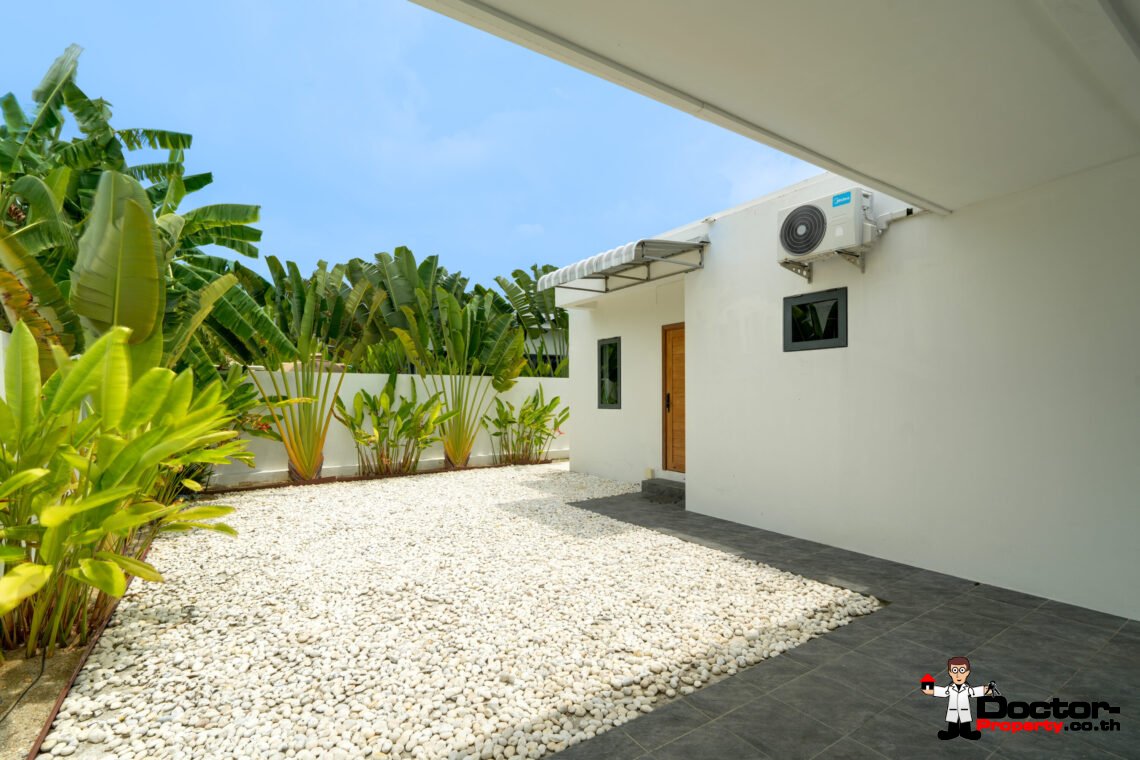 New 3 Bedroom Pool Villa in Bang Rak, Koh Samui – For Sale