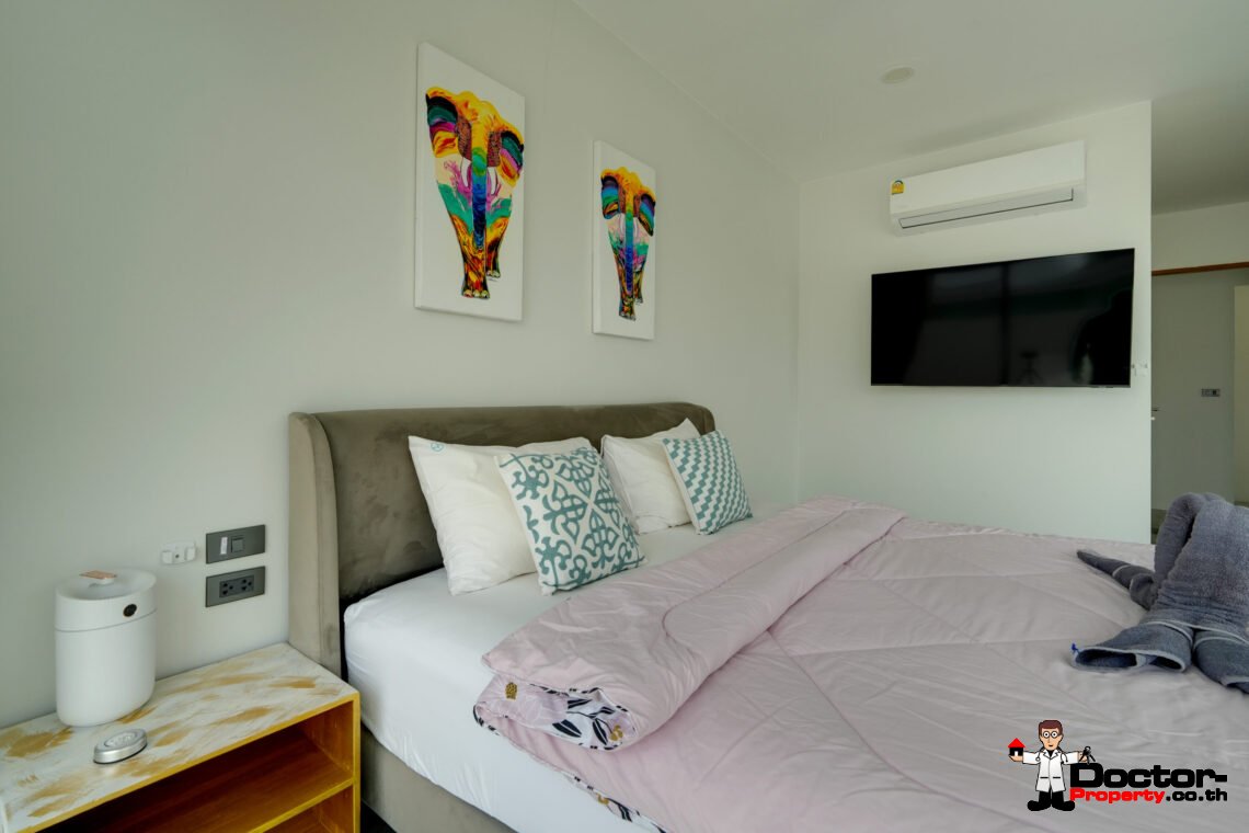 New 3 Bedroom Pool Villa in Bang Rak, Koh Samui – For Sale