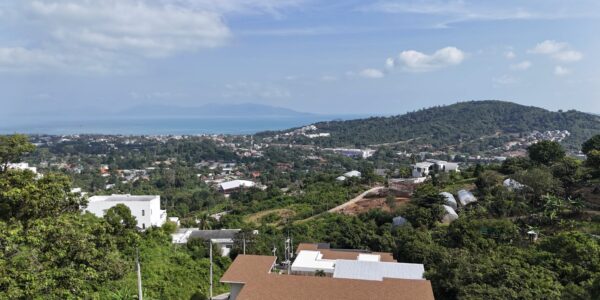 2357 SQM Land with Partial Sea View in Bo Phut, Koh Samui – For Sale