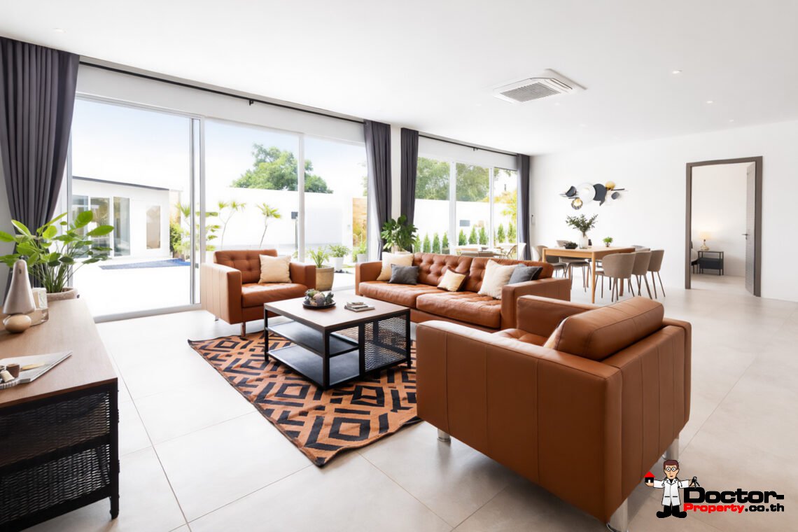 New 3 Bedroom Pool Villa in Plai Laem, Koh Samui – For Sale