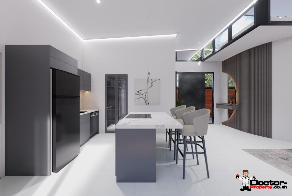 Modern 2 Bedroom Pool Villa in Mae Nam, Koh Samui – For Sale