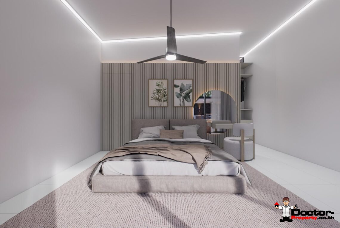 Modern 2 Bedroom Pool Villa in Mae Nam, Koh Samui – For Sale