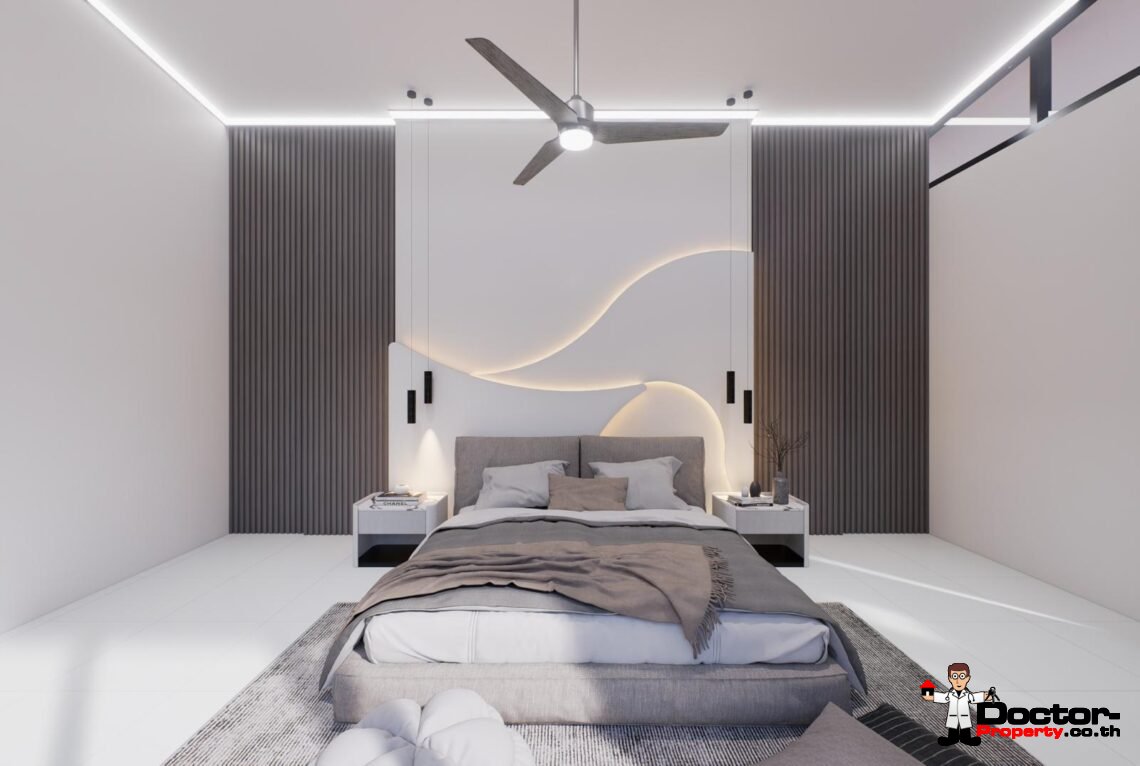 Modern 2 Bedroom Pool Villa in Mae Nam, Koh Samui – For Sale