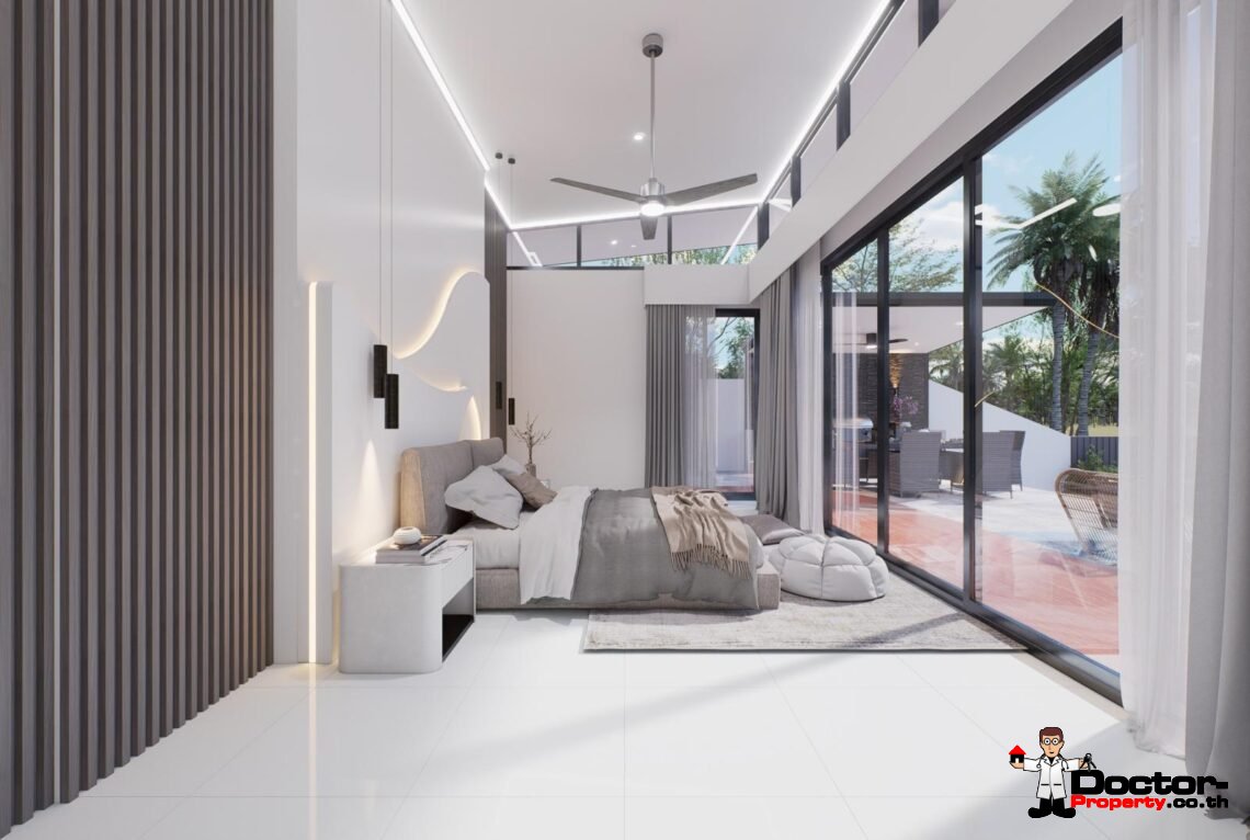 Modern 2 Bedroom Pool Villa in Mae Nam, Koh Samui – For Sale