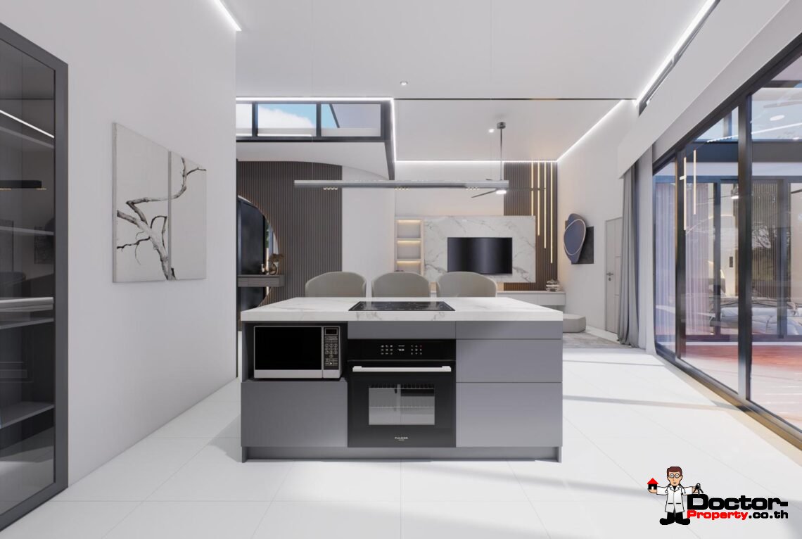 Modern 2 Bedroom Pool Villa in Mae Nam, Koh Samui – For Sale