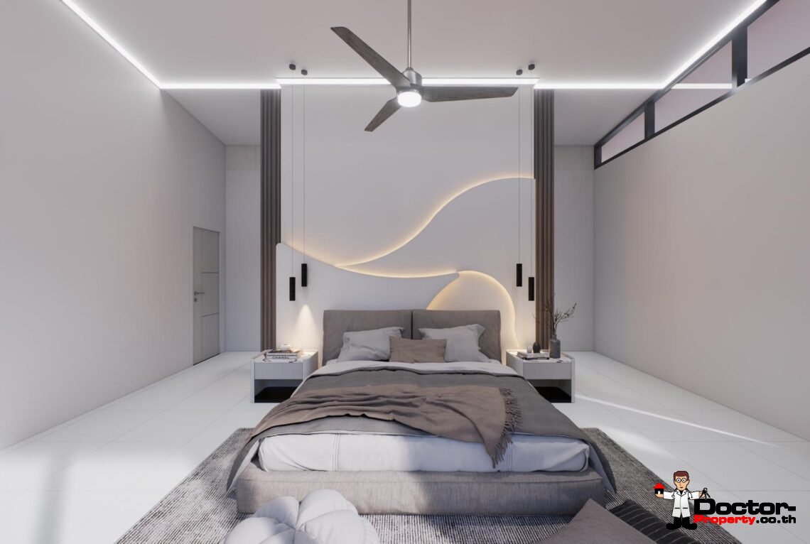 Modern 2 Bedroom Pool Villa in Mae Nam, Koh Samui – For Sale