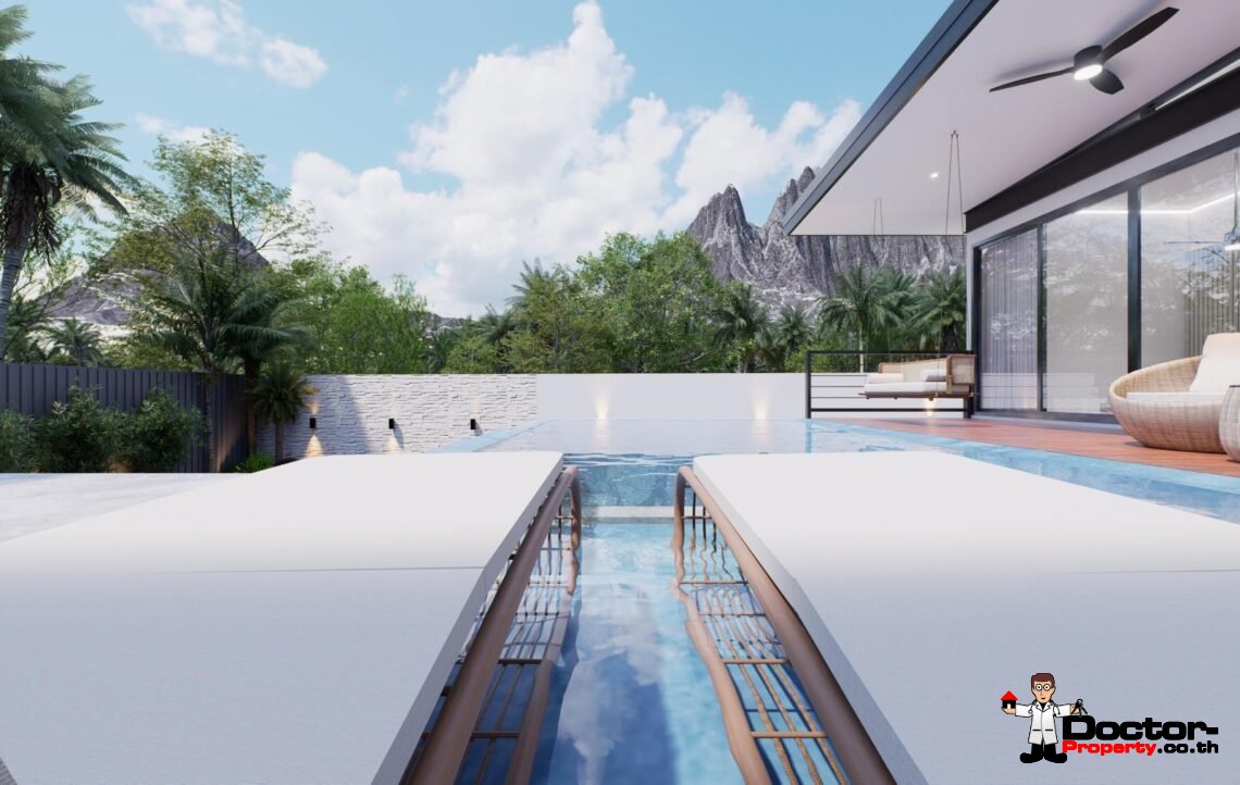 Modern 2 Bedroom Pool Villa in Mae Nam, Koh Samui – For Sale