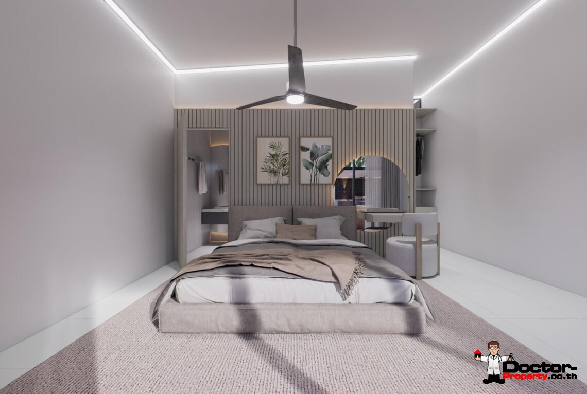 Modern 2 Bedroom Pool Villa in Mae Nam, Koh Samui – For Sale