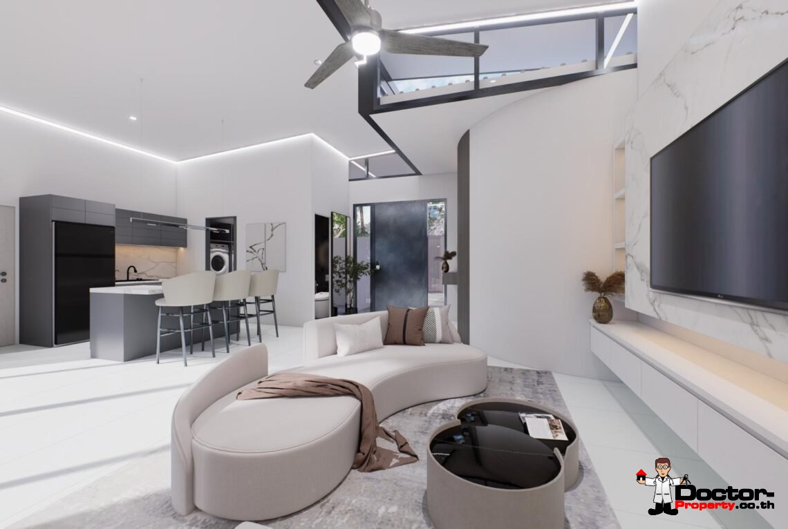 Modern 2 Bedroom Pool Villa in Mae Nam, Koh Samui – For Sale