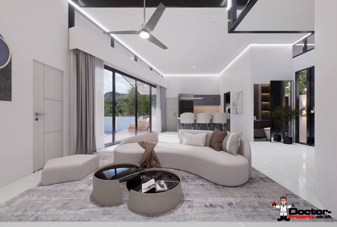 Modern 2 Bedroom Pool Villa in Mae Nam, Koh Samui – For Sale