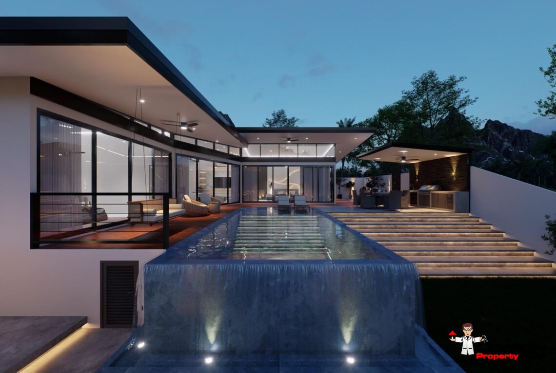 Modern 2 Bedroom Pool Villa in Mae Nam, Koh Samui – For Sale