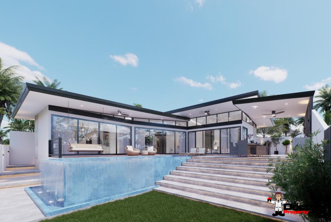 Modern 2 Bedroom Pool Villa in Mae Nam, Koh Samui – For Sale