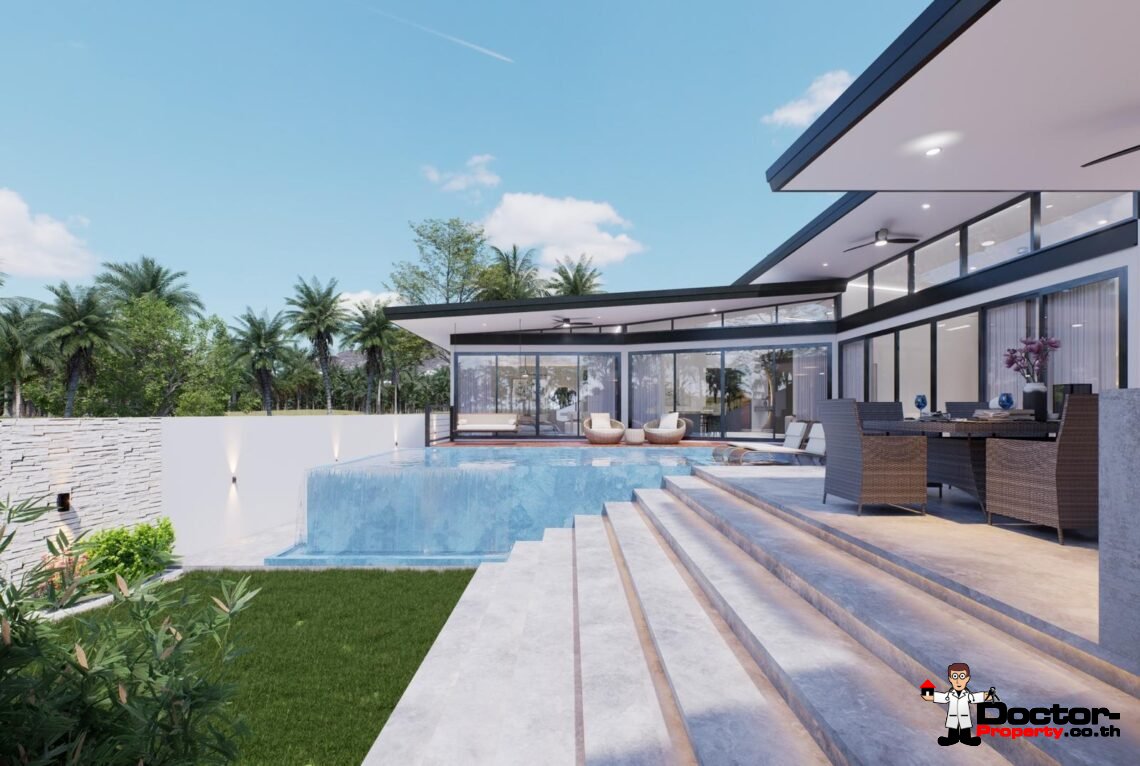 Modern 2 Bedroom Pool Villa in Mae Nam, Koh Samui – For Sale