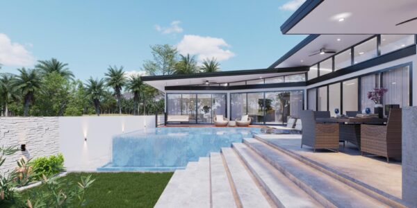 Modern 2 Bedroom Pool Villa in Mae Nam, Koh Samui – For Sale