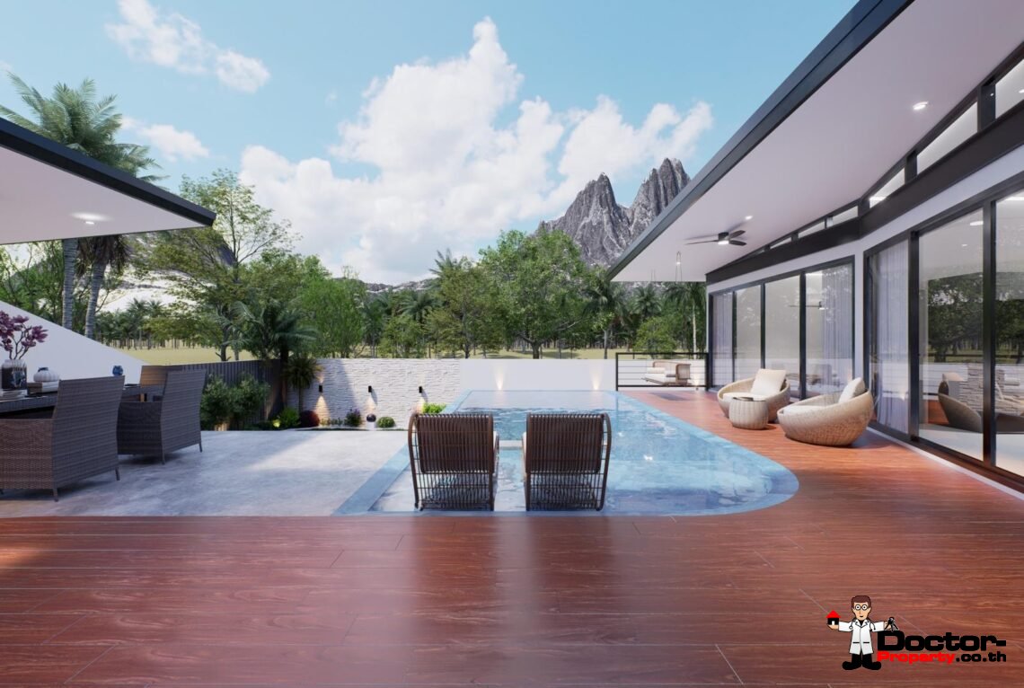 Modern 2 Bedroom Pool Villa in Mae Nam, Koh Samui – For Sale