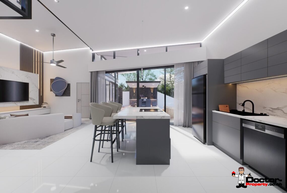 Modern 2 Bedroom Pool Villa in Mae Nam, Koh Samui – For Sale