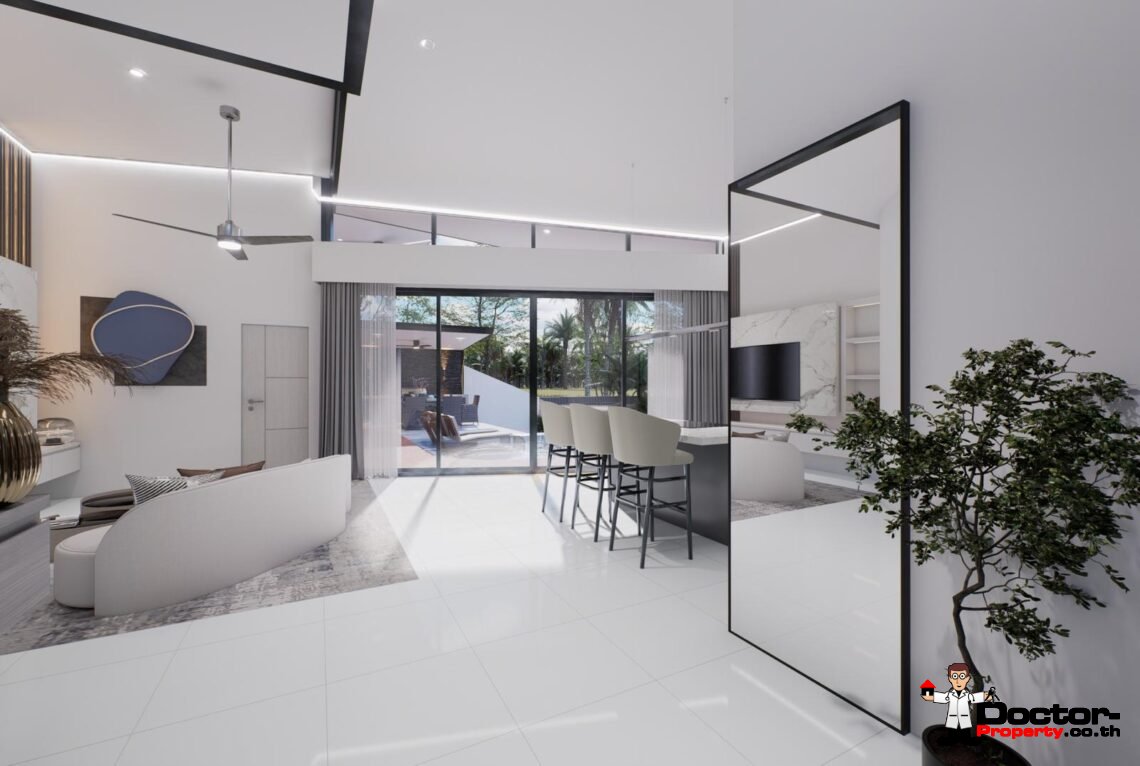 Modern 2 Bedroom Pool Villa in Mae Nam, Koh Samui – For Sale