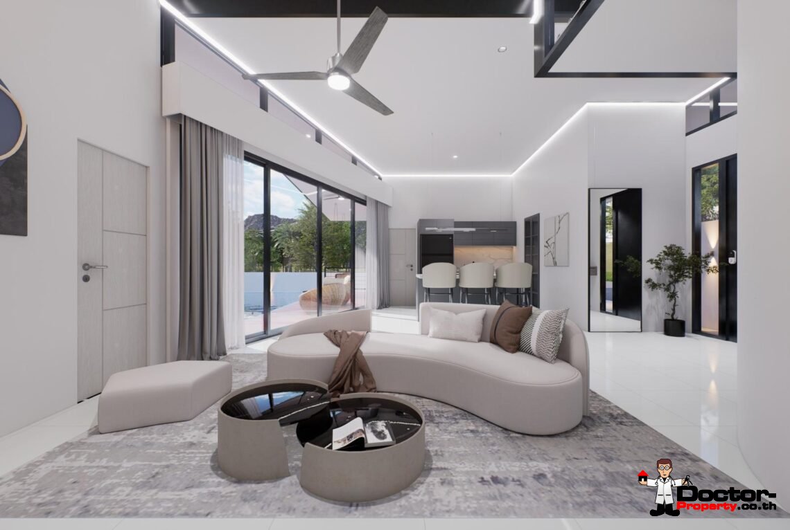 Modern 2 Bedroom Pool Villa in Mae Nam, Koh Samui – For Sale