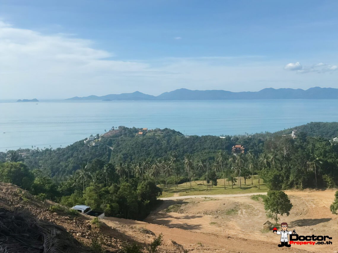 1600 SQM Land with Sea view in Bang Por, Koh Samui – For Sale