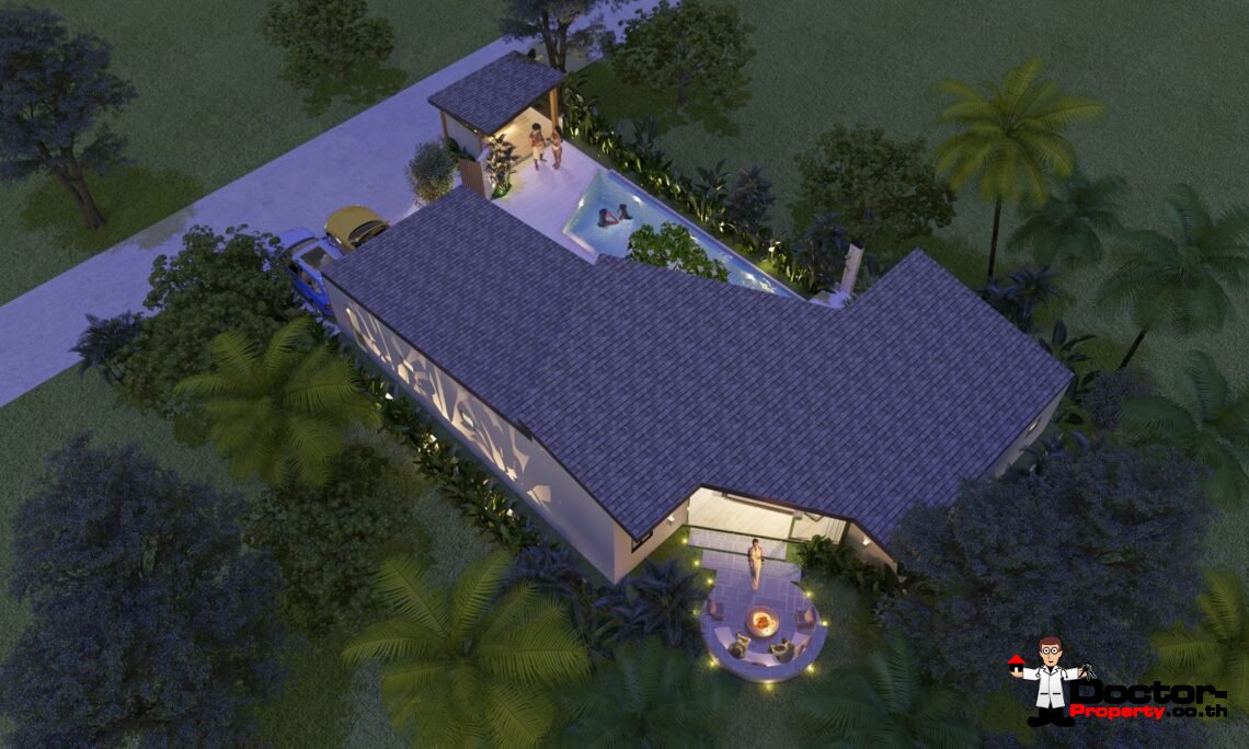 3 Bedroom Private Pool Villa in Bo Phut, Koh Samui – For Sale