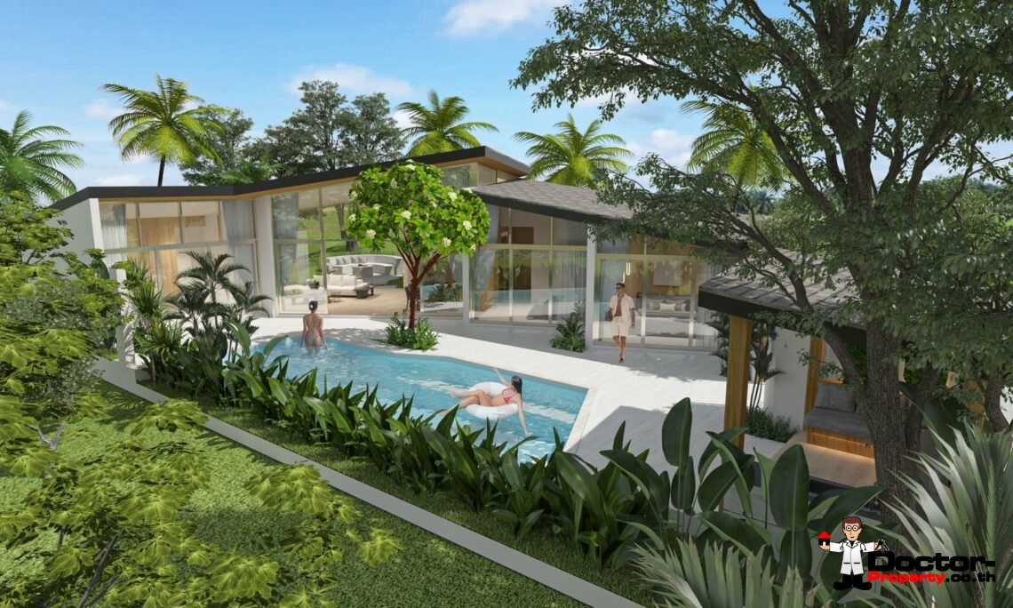 3 Bedroom Private Pool Villa in Bo Phut, Koh Samui – For Sale