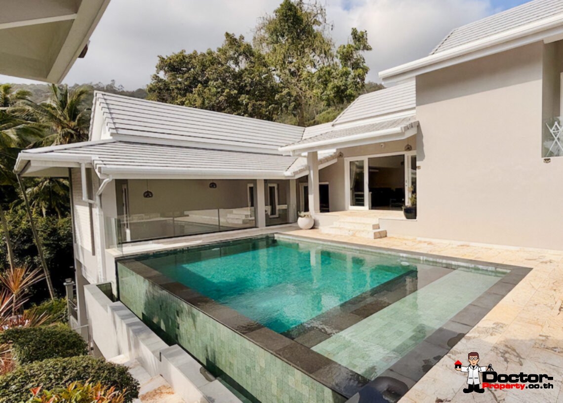 3 Bedroom Private Pool Villa in Chaweng Hills, Koh Samui – For Sale