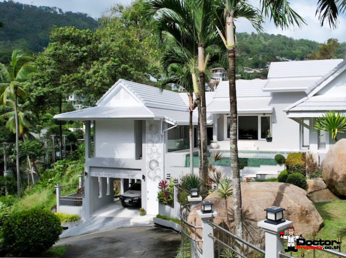 3 Bedroom Private Pool Villa in Chaweng Hills, Koh Samui – For Sale