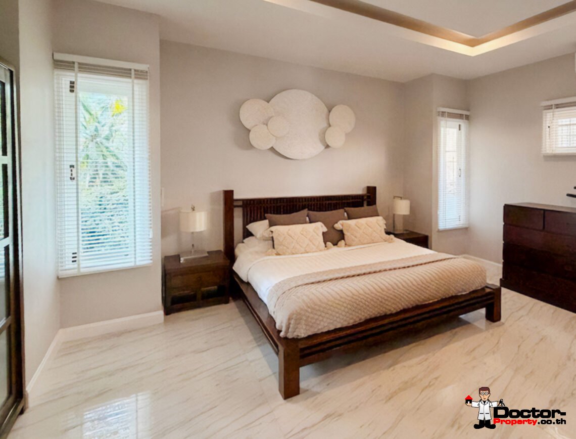 3 Bedroom Private Pool Villa in Chaweng Hills, Koh Samui – For Sale