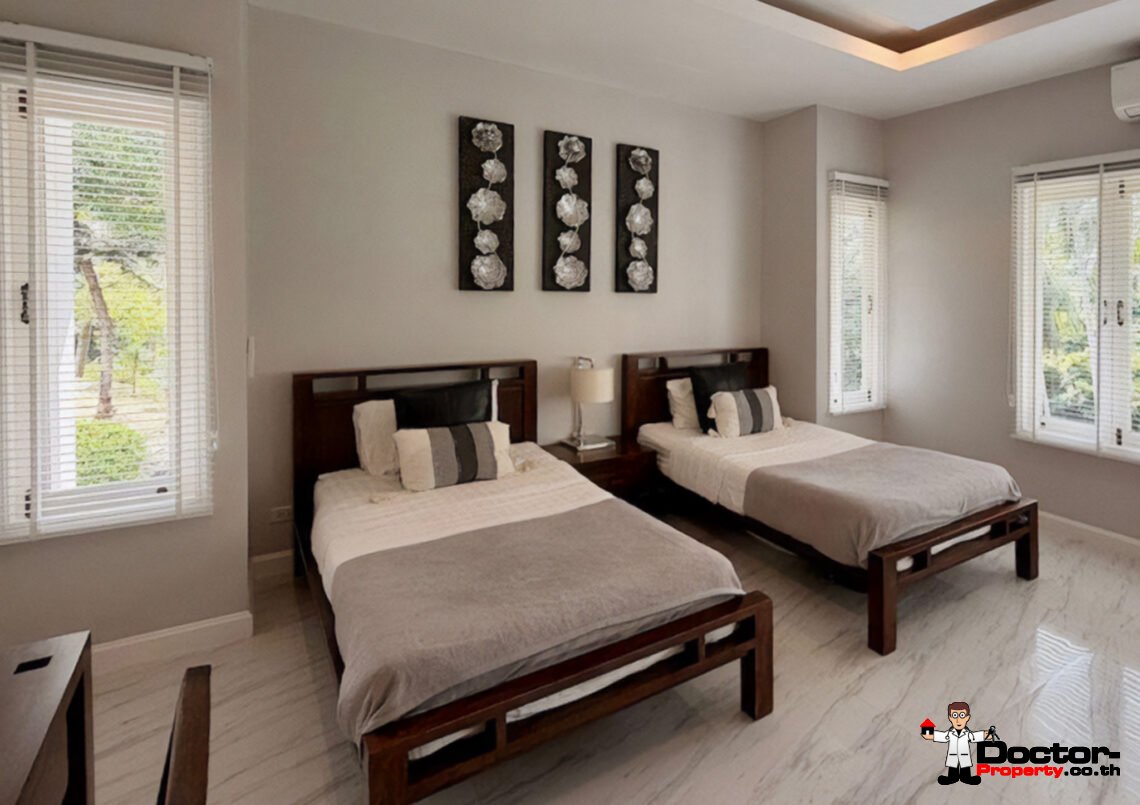 3 Bedroom Private Pool Villa in Chaweng Hills, Koh Samui – For Sale