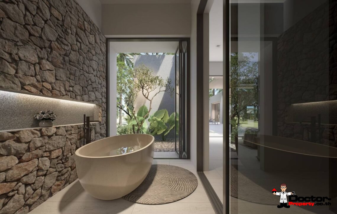 Modern 3 Bedroom Private Pool Villa in Mae Nam, Koh Samui – For Sale