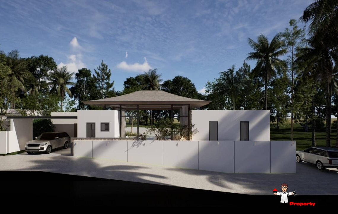 Modern 3 Bedroom Private Pool Villa in Mae Nam, Koh Samui – For Sale