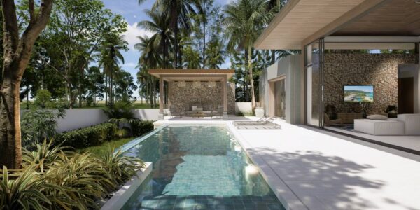 Modern 3 Bedroom Private Pool Villa in Mae Nam, Koh Samui – For Sale