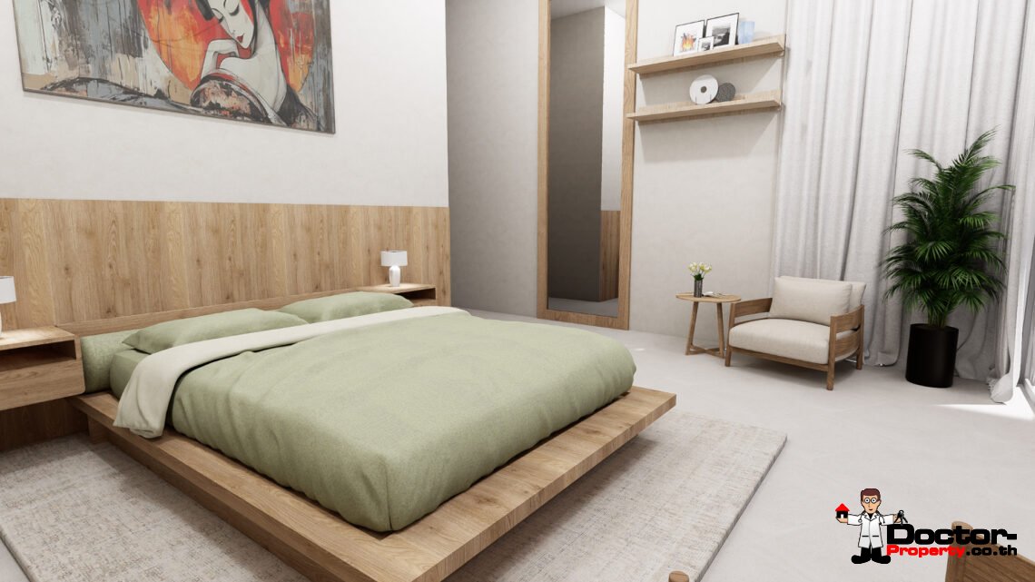 Modern 4 Bedroom – Two Storey Private Pool Villa in Plai Laem, Koh Samui – For Sale