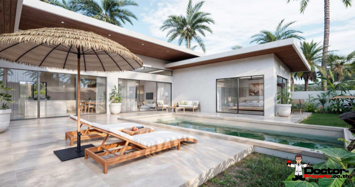 3 Bedroom Private Pool Villa in Mae Nam, Koh Samui – For Sale