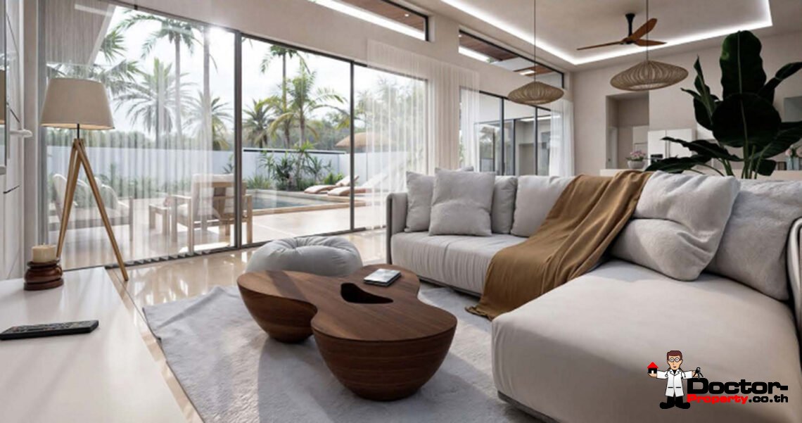 3 Bedroom Private Pool Villa in Mae Nam, Koh Samui – For Sale