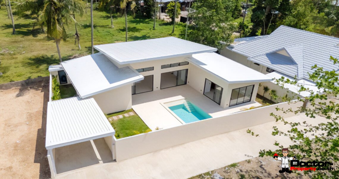 3 Bedroom Private Pool Villa in Mae Nam, Koh Samui – For Sale