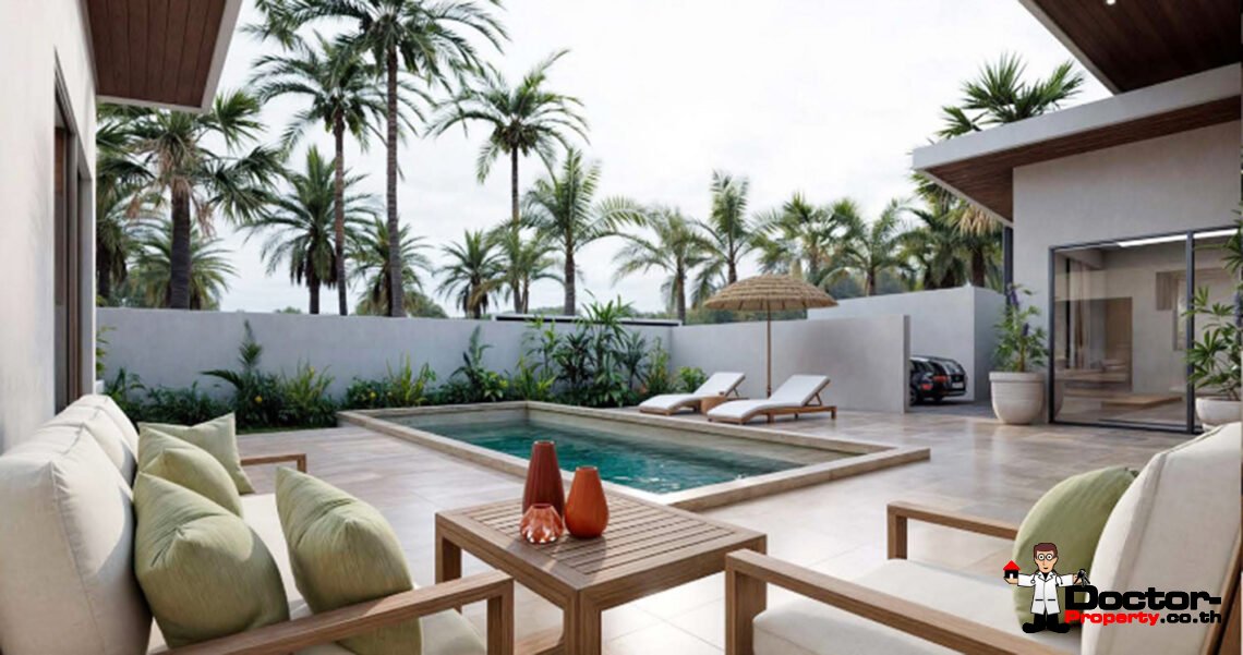 3 Bedroom Private Pool Villa in Mae Nam, Koh Samui – For Sale