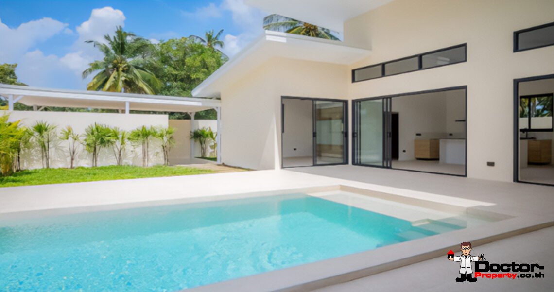3 Bedroom Private Pool Villa in Mae Nam, Koh Samui – For Sale
