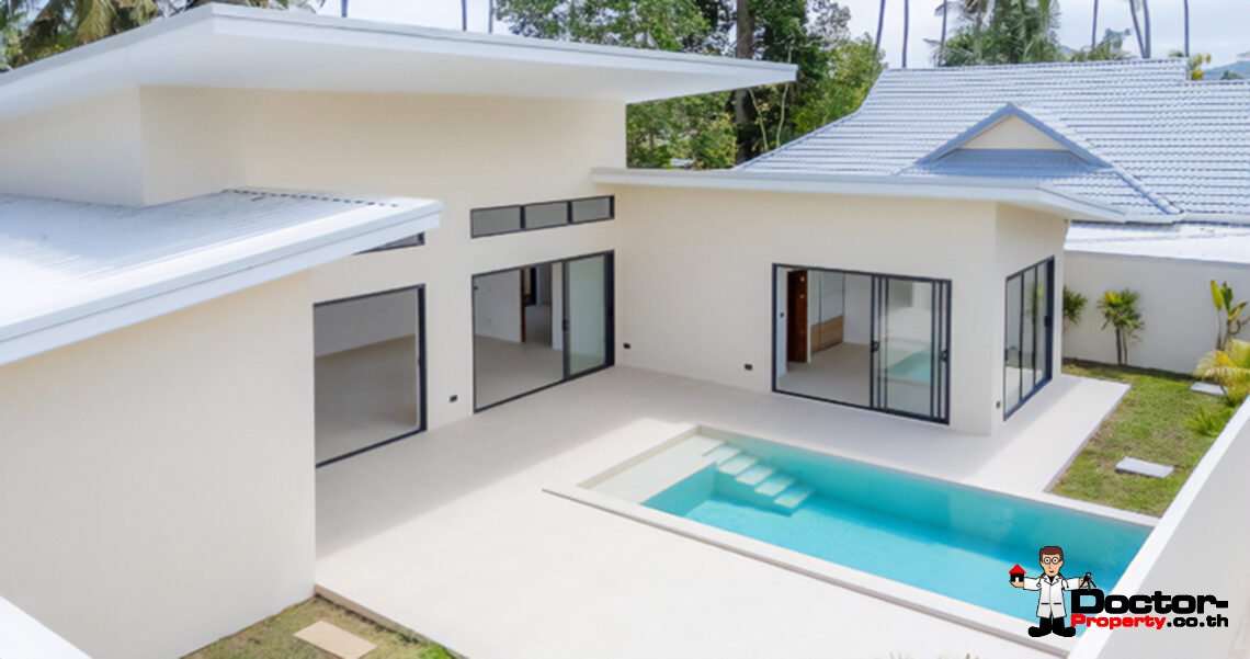 3 Bedroom Private Pool Villa in Mae Nam, Koh Samui – For Sale