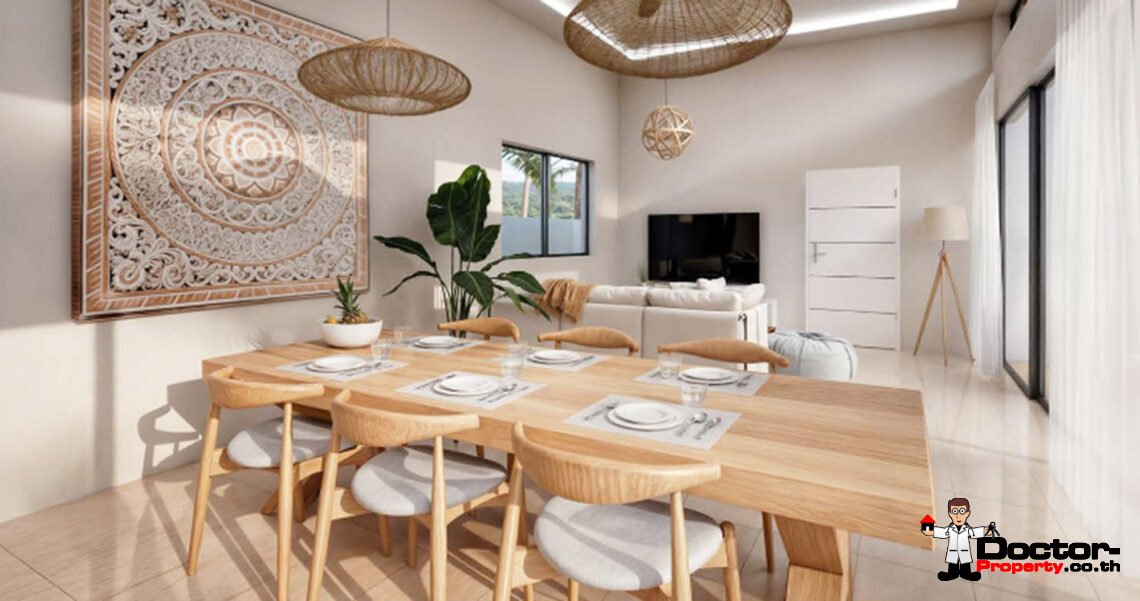 3 Bedroom Private Pool Villa in Mae Nam, Koh Samui – For Sale