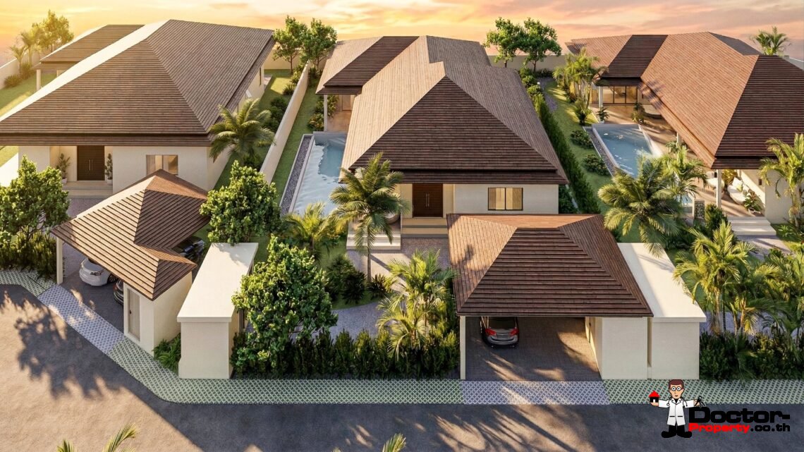 Spacious 3 Bedroom Garden Villa with Private Pool in Mae Nam, Koh Samui – For Sale