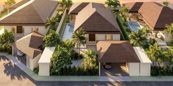 Spacious 3 Bedroom Garden Villa with Private Pool in Mae Nam, Koh Samui – For Sale