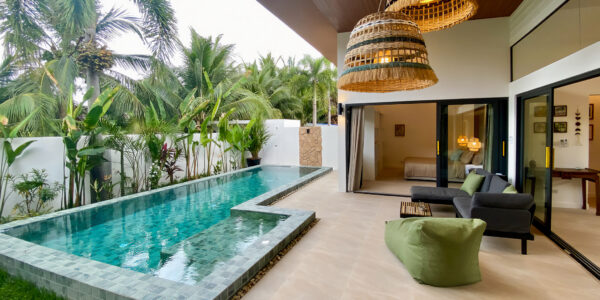 Modern Tropical 4 Bedroom Pool Villa in Lamai, Koh Samui – For Sale