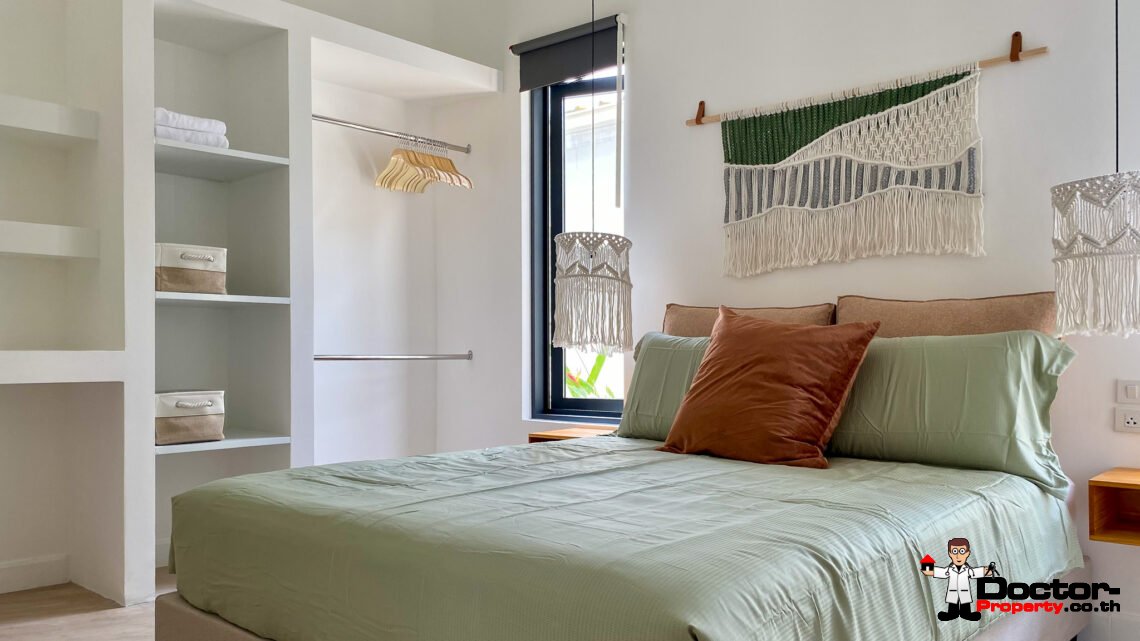 Modern Tropical 4 Bedroom Pool Villa in Lamai, Koh Samui – For Sale