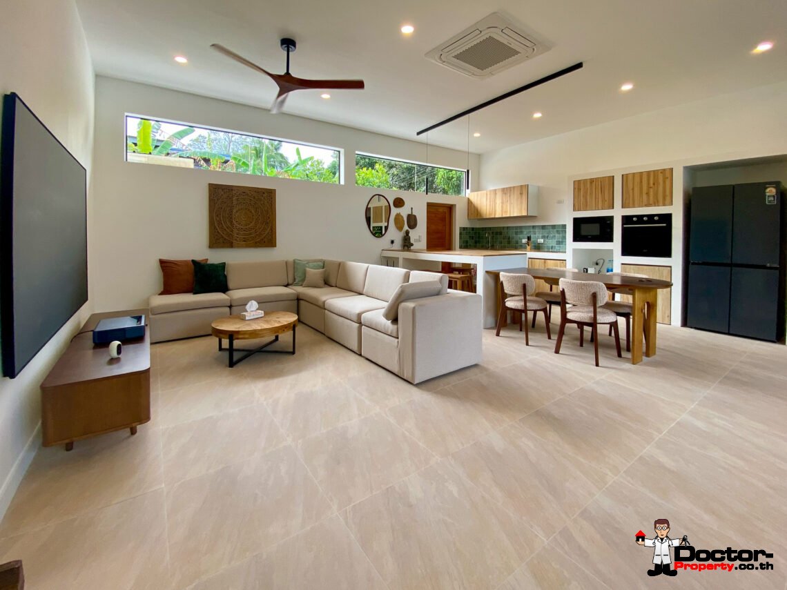 Modern Tropical 4 Bedroom Pool Villa in Lamai, Koh Samui – For Sale