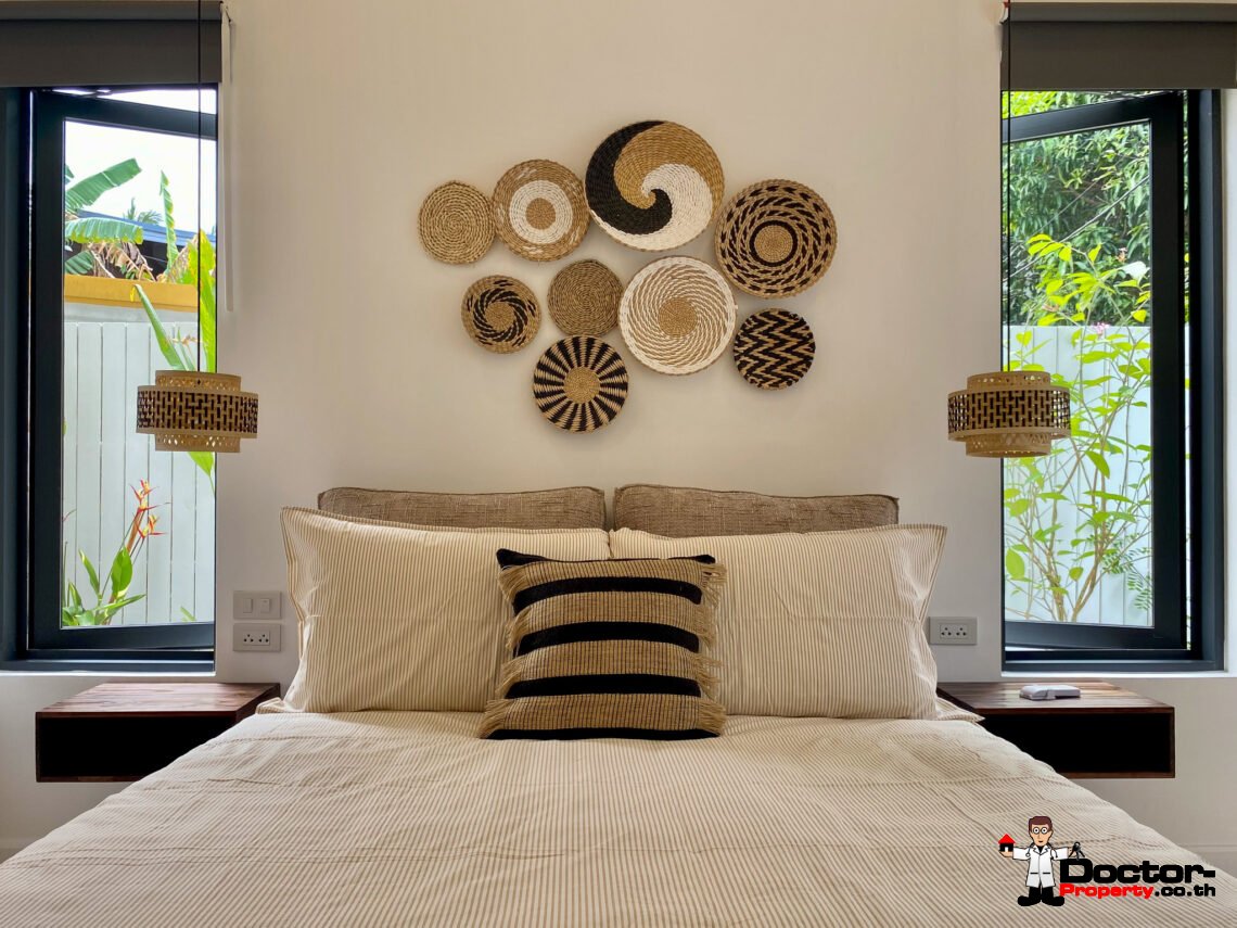 Modern Tropical 4 Bedroom Pool Villa in Lamai, Koh Samui – For Sale