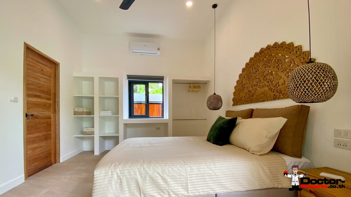 Modern Tropical 4 Bedroom Pool Villa in Lamai, Koh Samui – For Sale