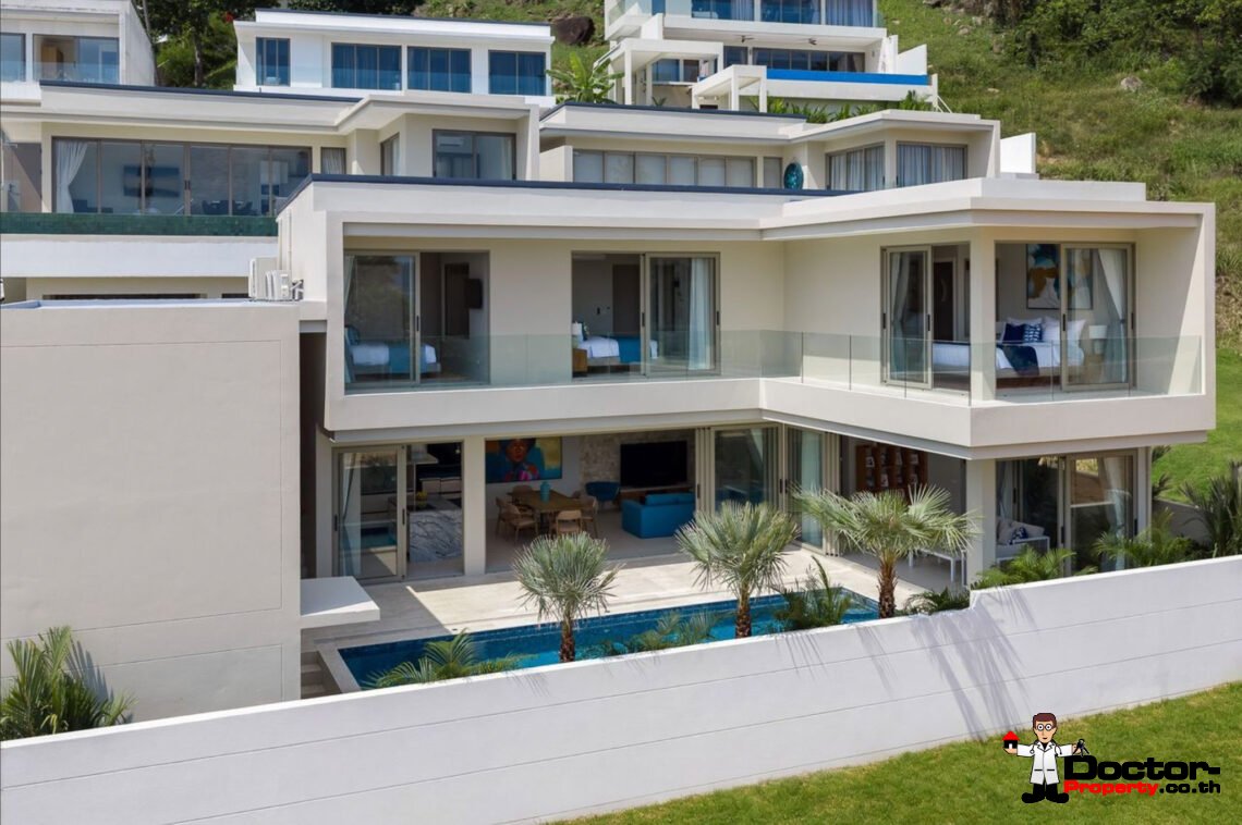 Luxury Modern 3 Bedroom Garden Pool Villa in Chaweng, Koh Samui – For Sale